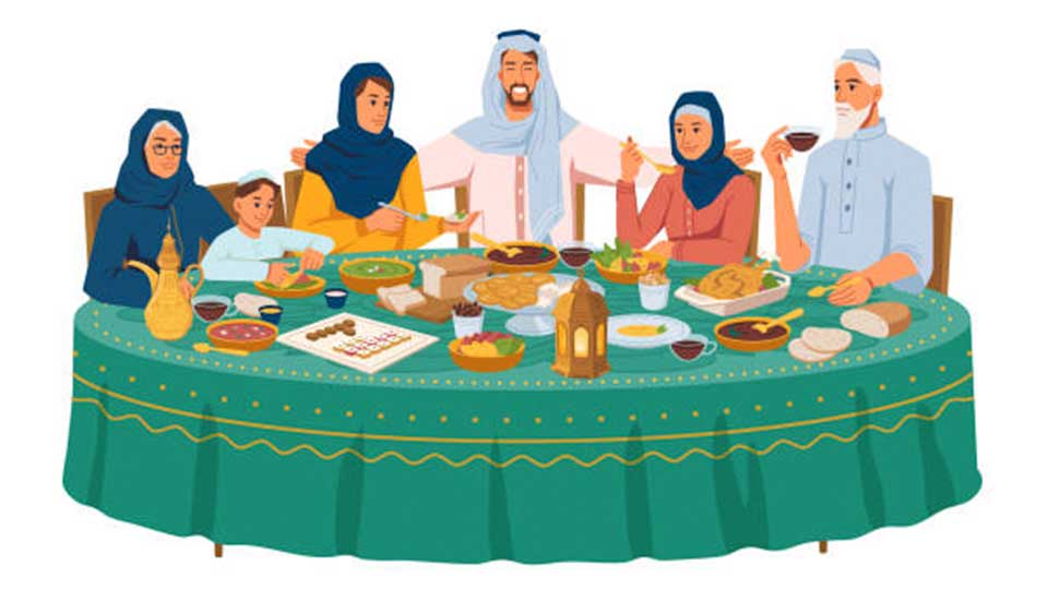 عادات غذائية خاطئة في رمضان
