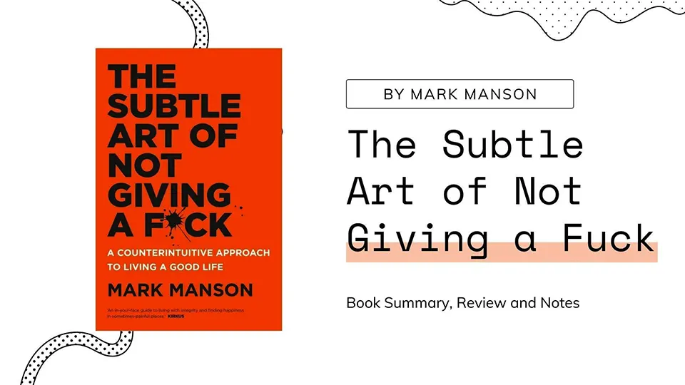 كتاب فن اللامبالاة لمارك مانسون
